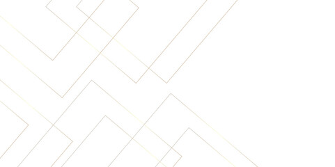 Modern minimal and clean white gold background with realistic line wave geometric circle shape, abstract white and gold colors with lines pattern texture computer geometric digital connection design .