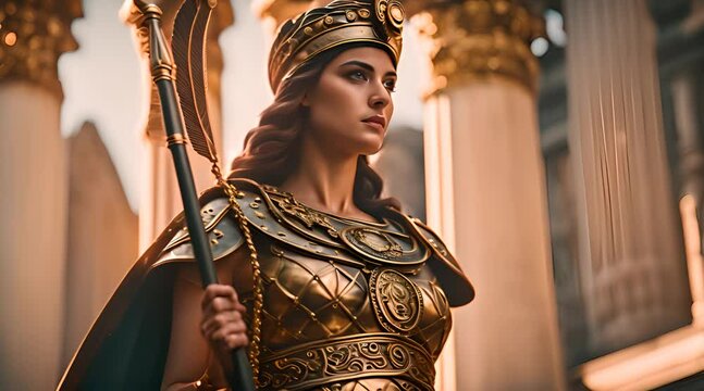 Athena. Greek Goddess of Wisdom and Knowledge