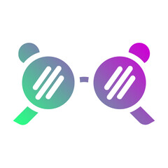Obraz premium glasses icon