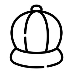 cap Line Icon