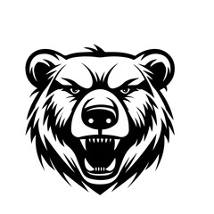 bear head logo