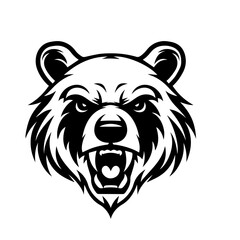 bear head logo