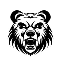 bear head logo