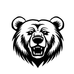 bear head logo