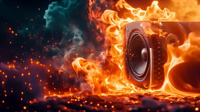 poster dpi speaker dj elements vertical high exploding size space inches 24x36 resolution template hr fire 31x91 design water party cm copy 300 woofer loudspeaker