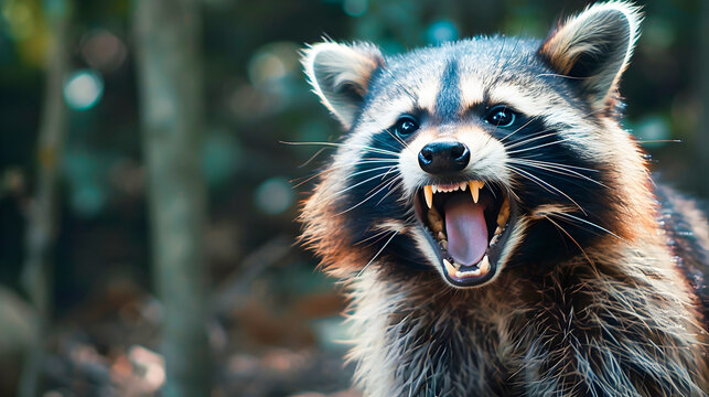 Small Aggressive Raccoon Raccoon S Images – Browse 495 Stock Photos, Vectors, and Video | Adobe ...