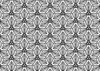 Ikat fabric abstract symbol aztec illustration9