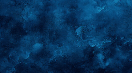 Obraz premium Dark Blue Watercolor Background with Grunge Texture High Detail Dramatic Night Sky Artistic Design Template