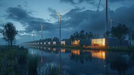 Windward Sentinels in a Somber Sky