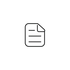 File icon vector. EPS 10 editable vector