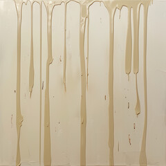 Stark Ivory Foundation Featuring Rich Oil Paint Drips for Artistic Display