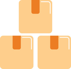 parcel box logistics delivery icon