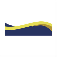 Wave Shape Certificate Border Corner