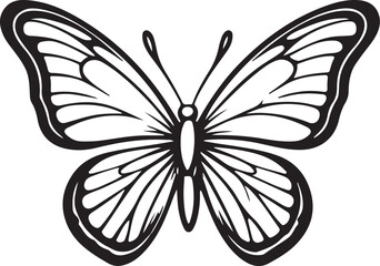 butterfly tattoo vector