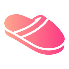 slippers Gradient icon
