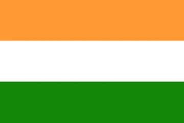 India flag, Indian tri colour flag without Ashok chakra, officially colour and size of Indian flag, saffron, white and green
