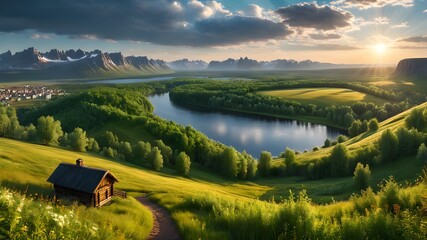 Embrace the serenity of nature in a beautiful and cozy setting.