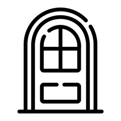 door Line Icon