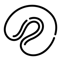 Obraz premium neck pillow Line Icon