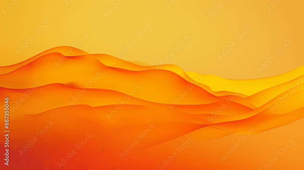 Poster yellow orange gradient background high resolution simple minimal vector design aesthetic colors copy