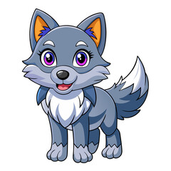 Dog cartoon illustration