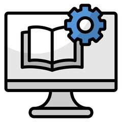 Learning Tools  Icon Element For Design