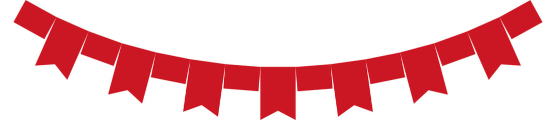 Waving Flag Illustration of Indonesian Independence