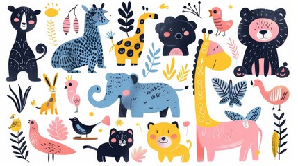 Cute Animal Illustrations