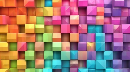 abstract background with squares