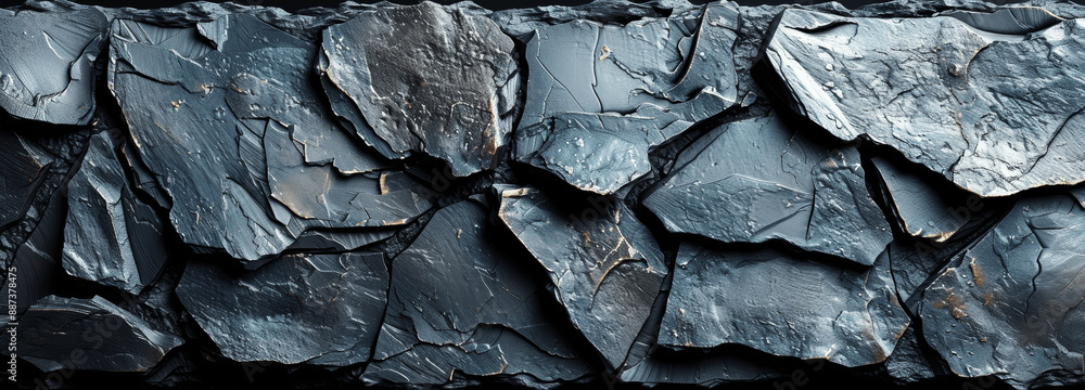 Poster dark textured background. black stone surface. high resolution abstract background. professional pho