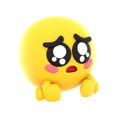 Pitiful Character Emoji