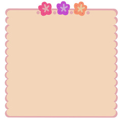 Obraz premium memo note design