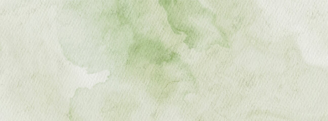 Abstract green watercolor paint background. Vector illustration