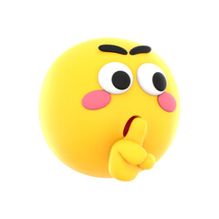 Shut Up Character emoji