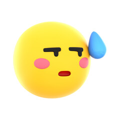 Sweaty Character Emoji