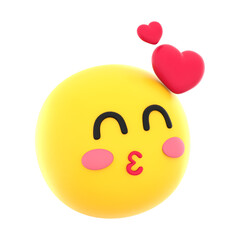 Falling in love emoji