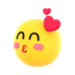 Falling in love emoji
