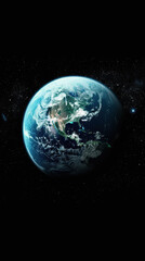 Obraz premium World Space Week. space. planet earth