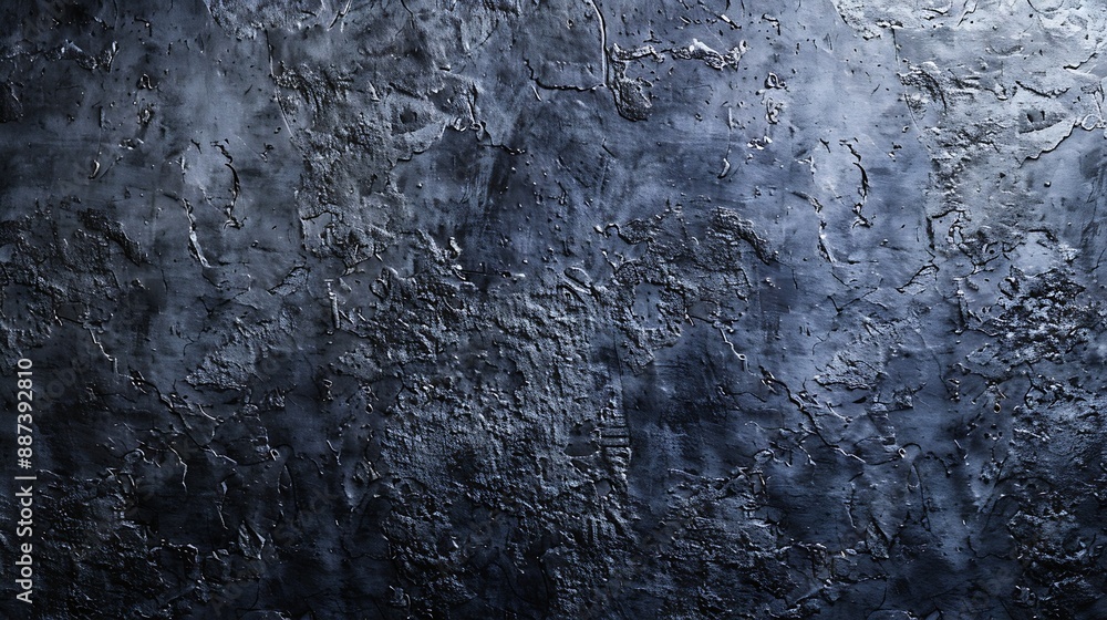 Leinwandbilder dark cement wall in retro concept black concrete background for wallpaper or graphic design blank ol