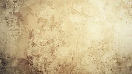 Obraz premium Colour old concrete wall texture background Close Up retro plain cream color cement wall background texture Design paper vintage parchment element show or advertise or promote product : Generative AI