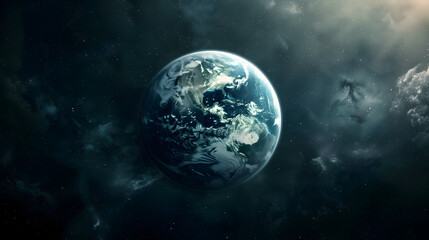 Fototapeta premium earth in space