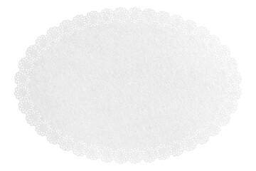 楕円のレースの背景／紙ナプキン　リアル