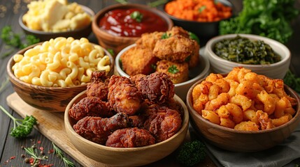 Southern Fried Chicken and Sides