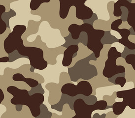 Camuflagem exercito militar marrom 