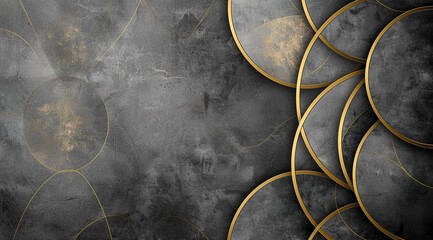Naklejka premium abstract background with circles