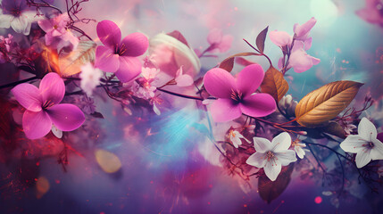 Spring flower background colorful floral banner flowers banner flower background spring pink background cherry flower banner cherry flower blooms background flower blooms background