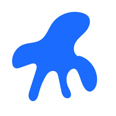 Spring Color abstract shapes vector