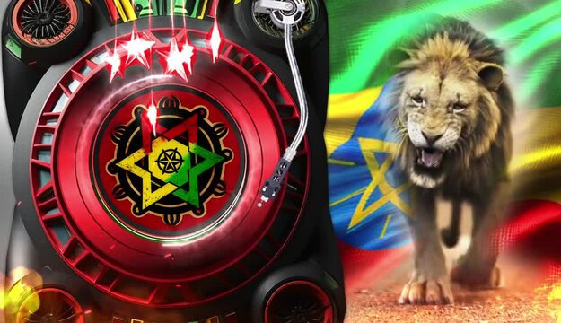 Flyer Midia Digital Reggae Cultural Work Flyer Lion Jamaica