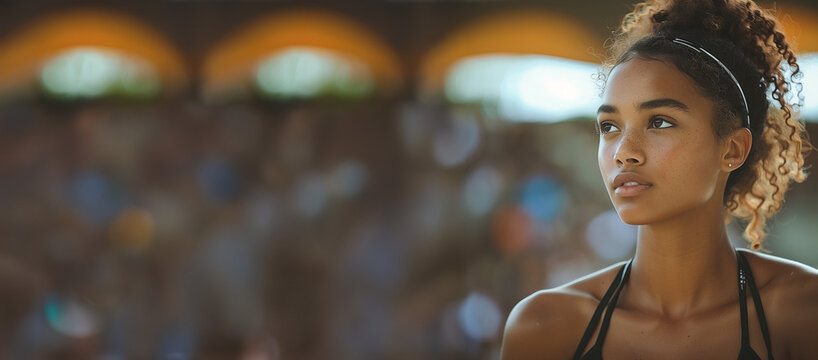  African American female athlete i