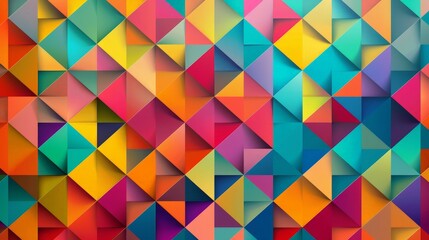 Discuss the role of geometric patterns in digital art and graphic design.